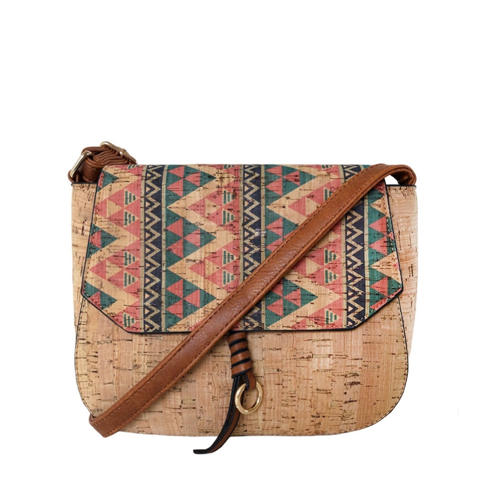 Vegan Cork Crossbody Bag
